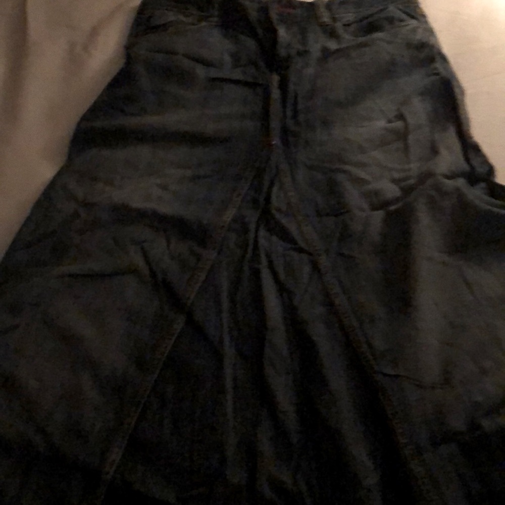 Long jeans skirt